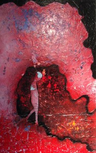 4- HEM-Vague de réflexion-2013-acrylique et technique mixte-toile- 30x48,1500 (vendu).jpg