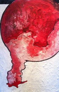 11- HEM, Vague d'audace-2, 2013, Acrylique et énamel sur toile, 24'' X 36''